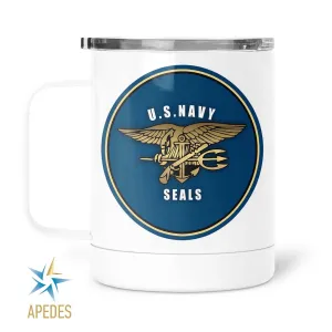 The US Navy Seals Stainless Steel Travel Mug 13 OZ