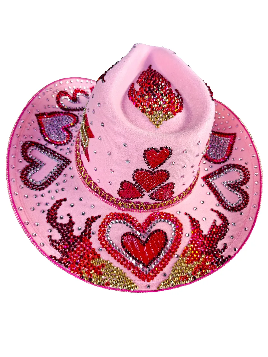 The Vegas Valentine Cowgirl Hat