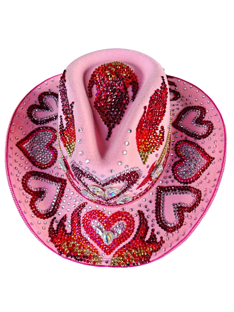 The Vegas Valentine Cowgirl Hat