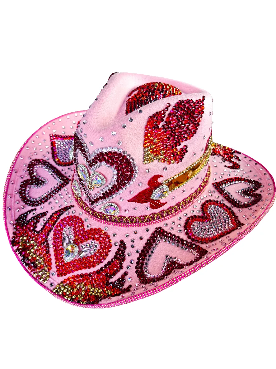 The Vegas Valentine Cowgirl Hat