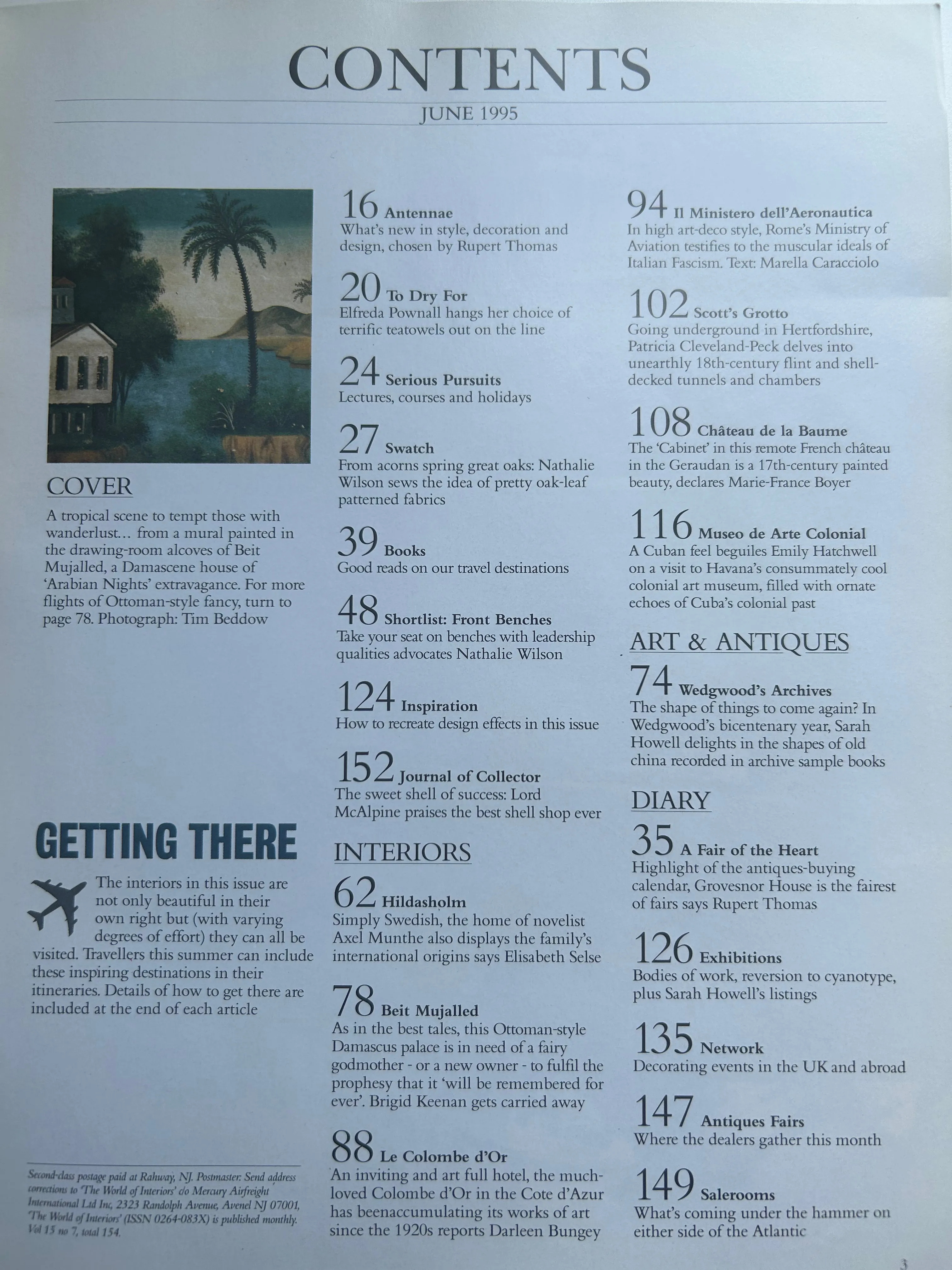 The World of Interiors - June 1995