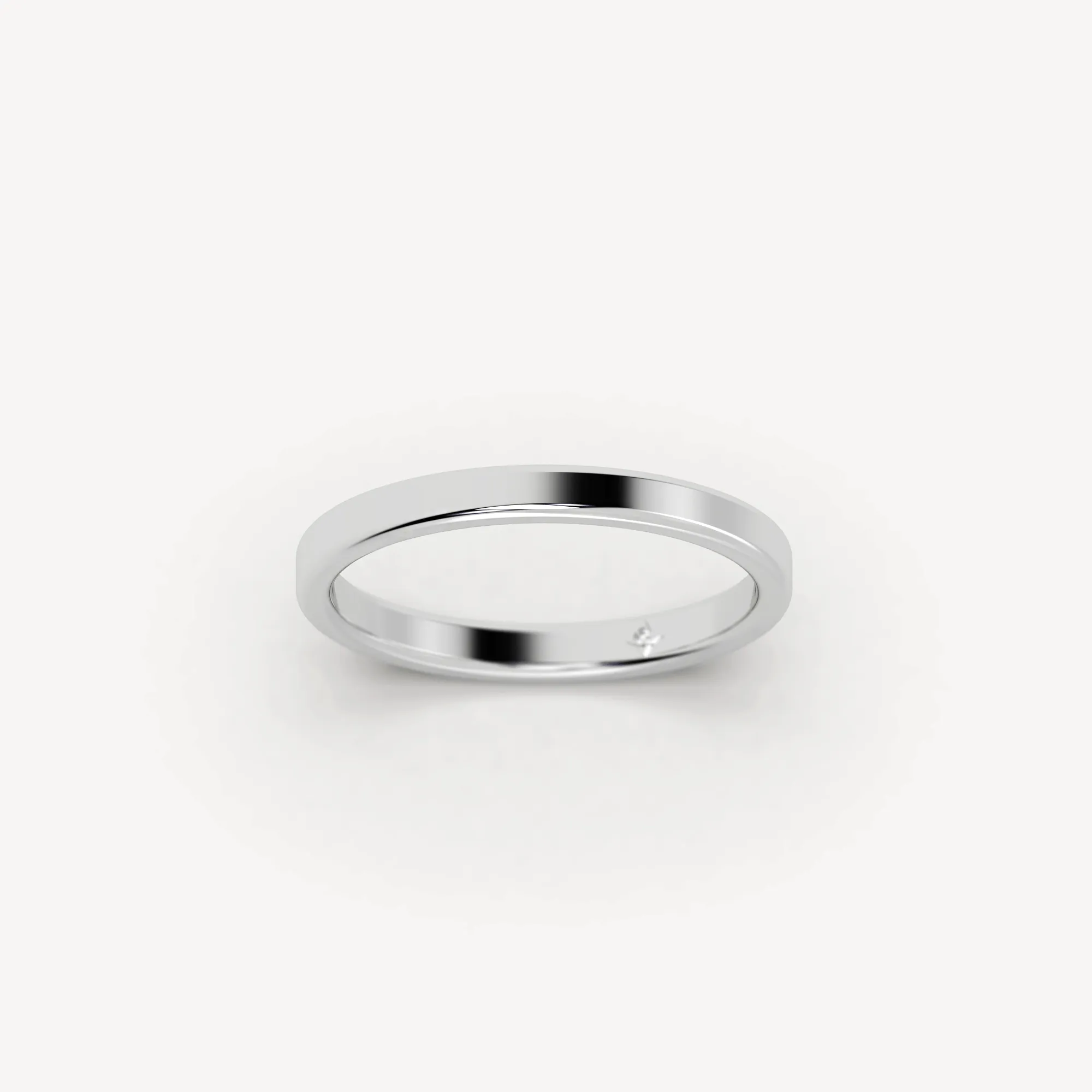 Thin Wedding Ring For Him & Her
