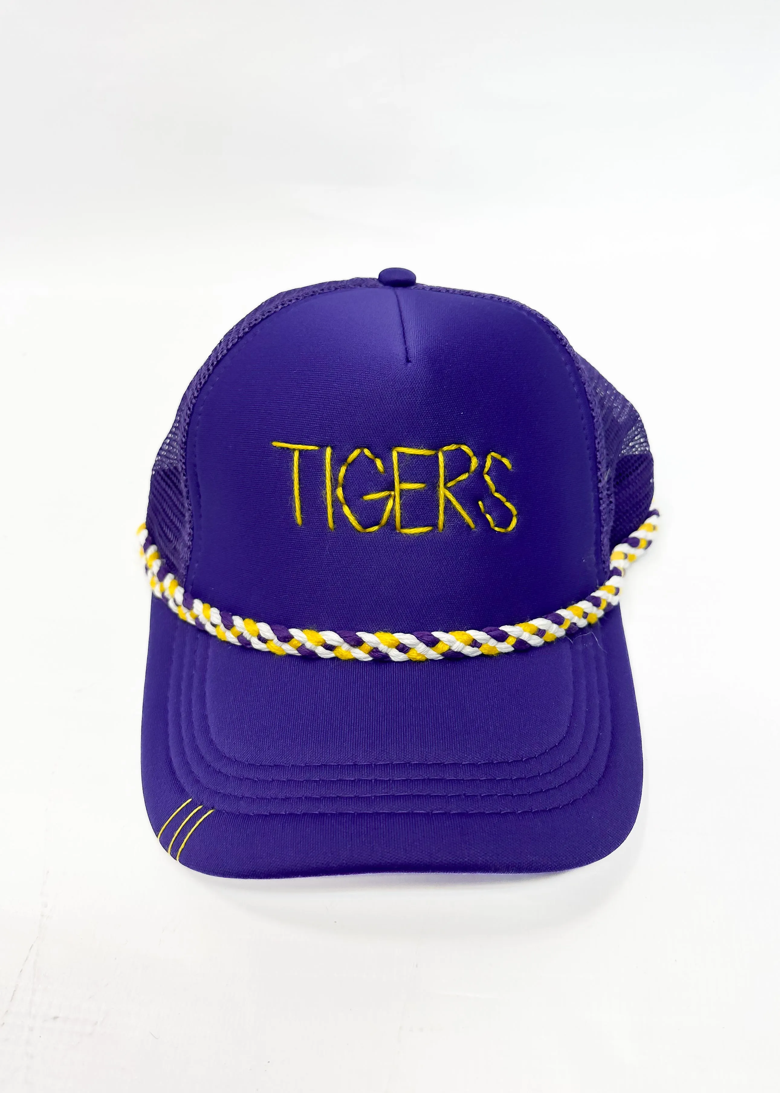 Tigers Trucker Hat - Purple