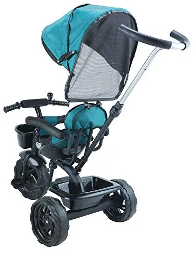 Toyzoy Maple Pro Max Kids|Baby Trike|Tricycle with Canopy for Age Group 1.5 to 5 Years, TZ-532 (Green)
