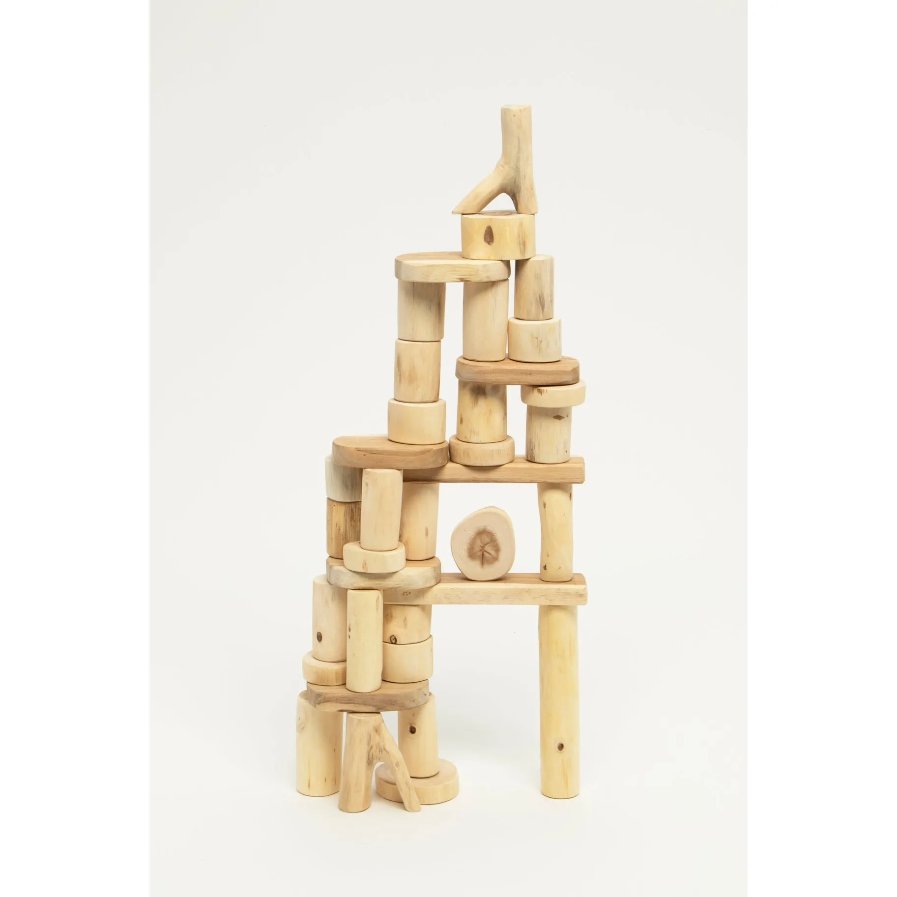 Tree Blocks Bark-less Blocks 36