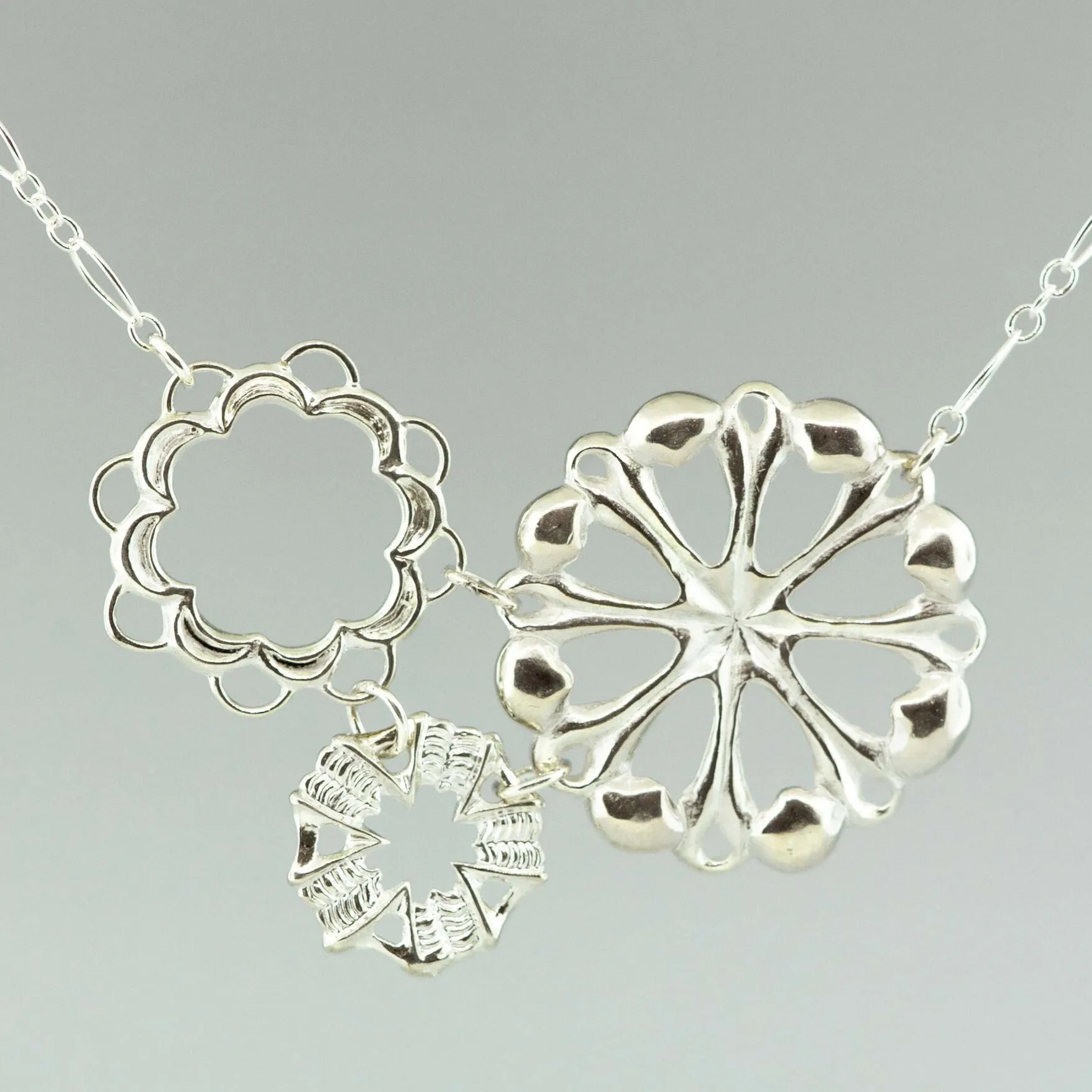 Triple Siren Necklace