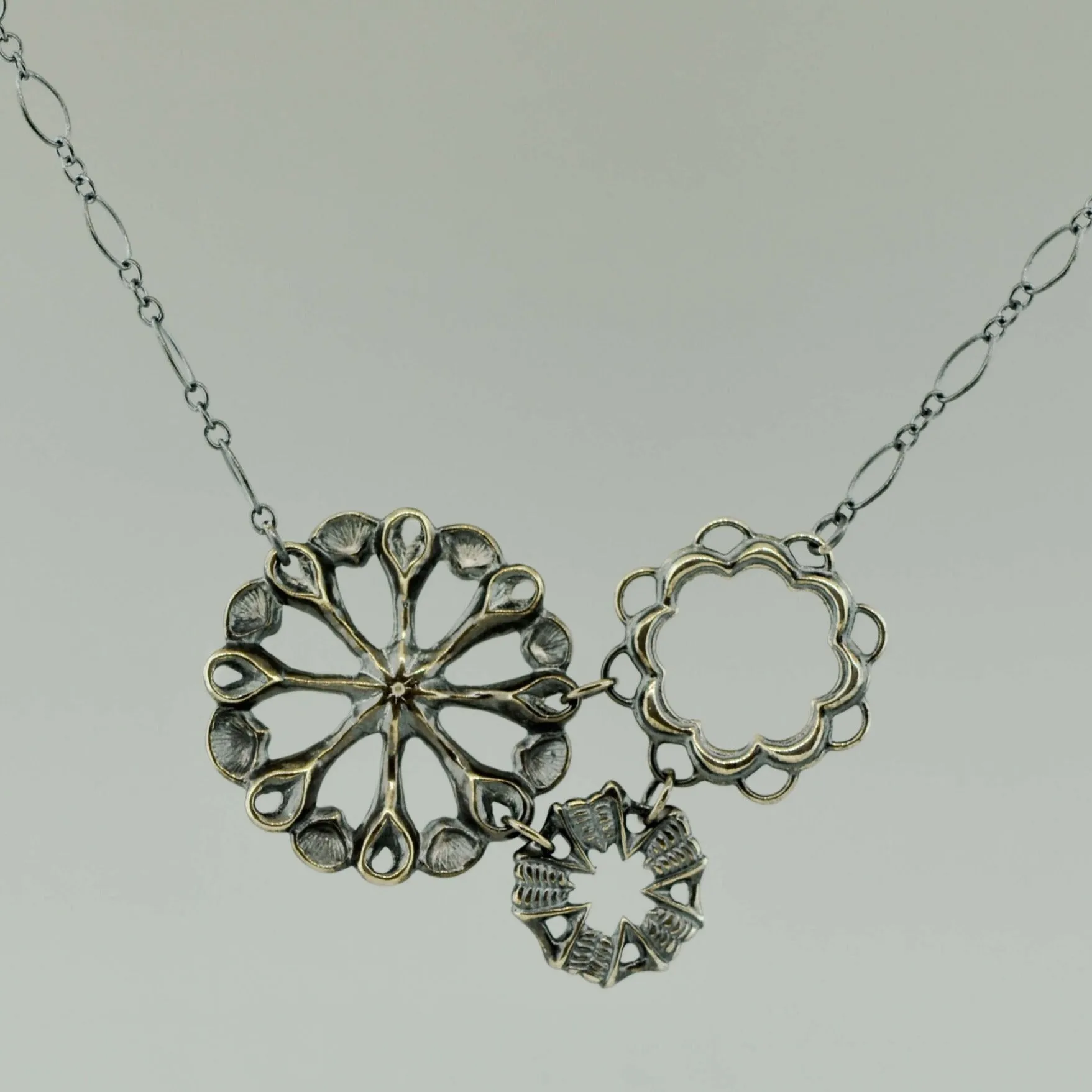 Triple Siren Necklace