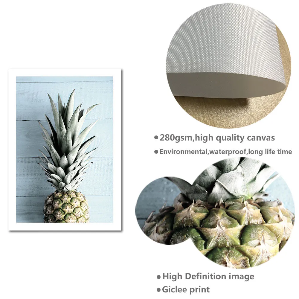 Tropical Pineapple Wall Art
