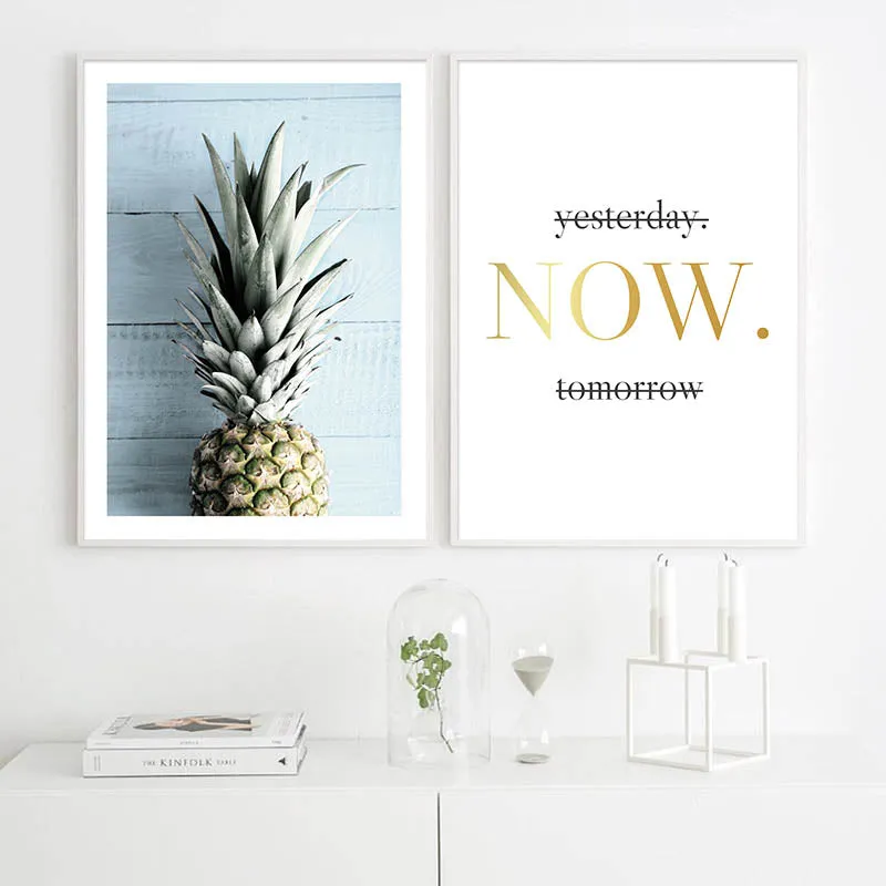 Tropical Pineapple Wall Art