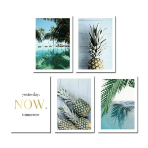Tropical Pineapple Wall Art