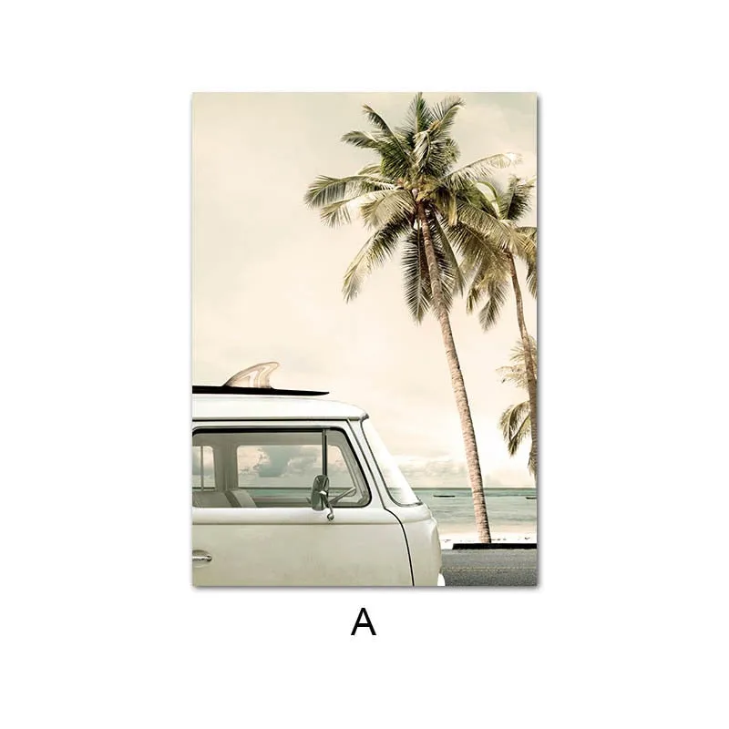 Tropical Summer Sea Beach Travel Wall Art