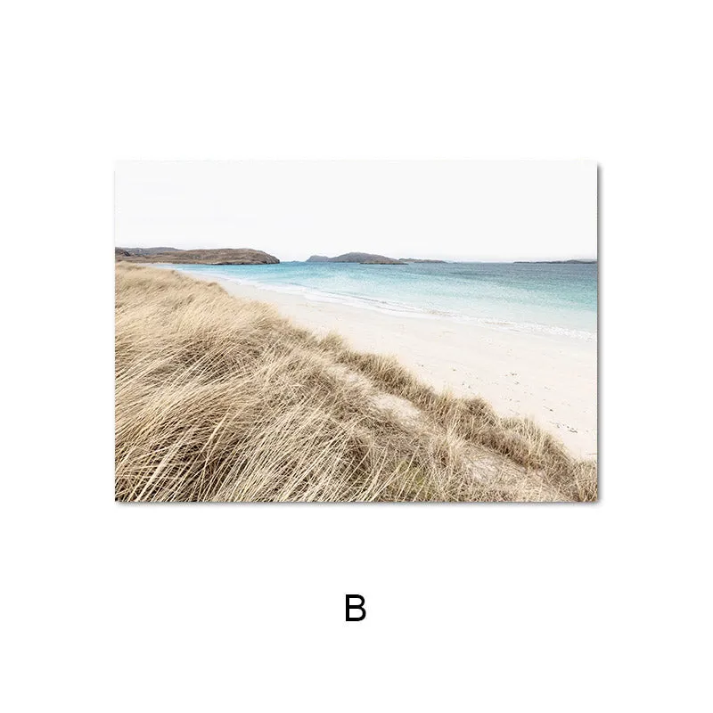 Tropical Summer Sea Beach Travel Wall Art