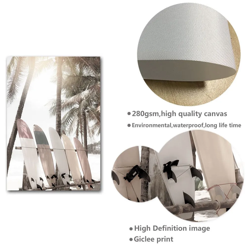 Tropical Summer Sea Beach Travel Wall Art