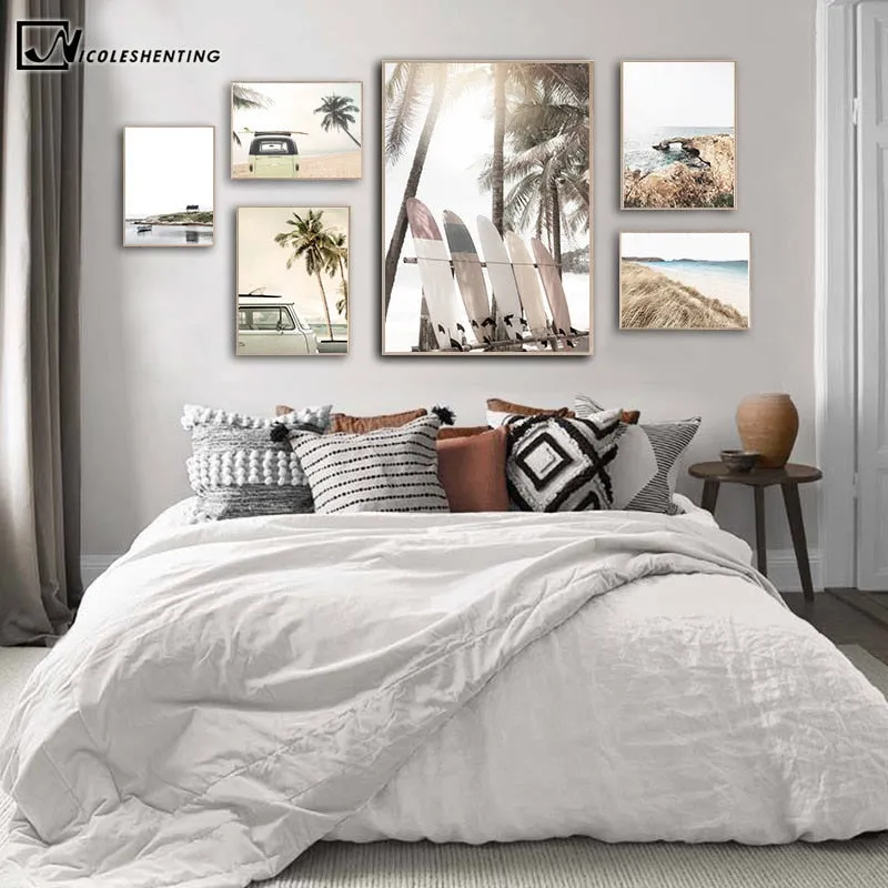 Tropical Summer Sea Beach Travel Wall Art