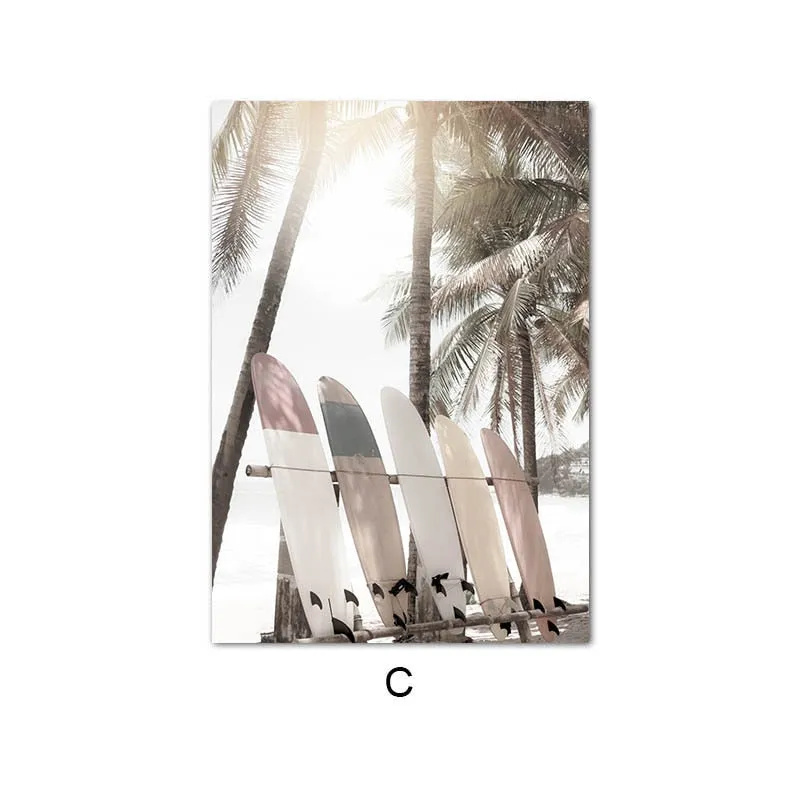Tropical Summer Sea Beach Travel Wall Art