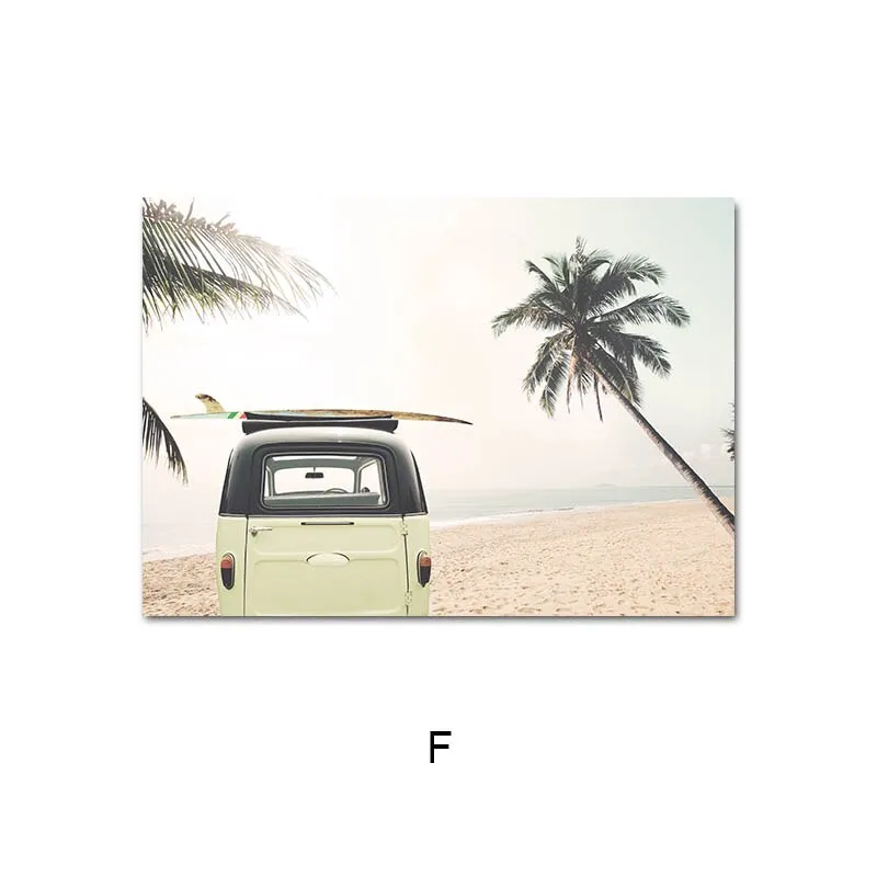 Tropical Summer Sea Beach Travel Wall Art