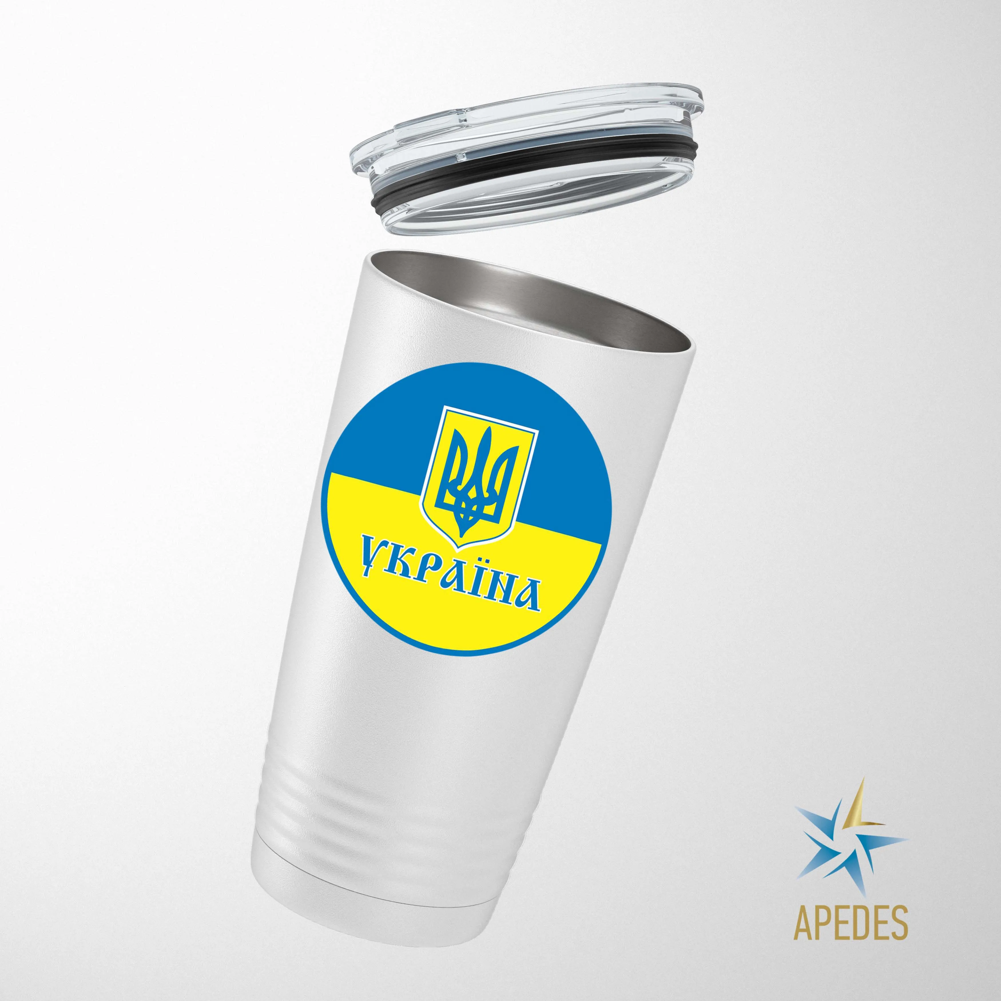 Ukraine Stainless Steel Tumbler 20 OZ