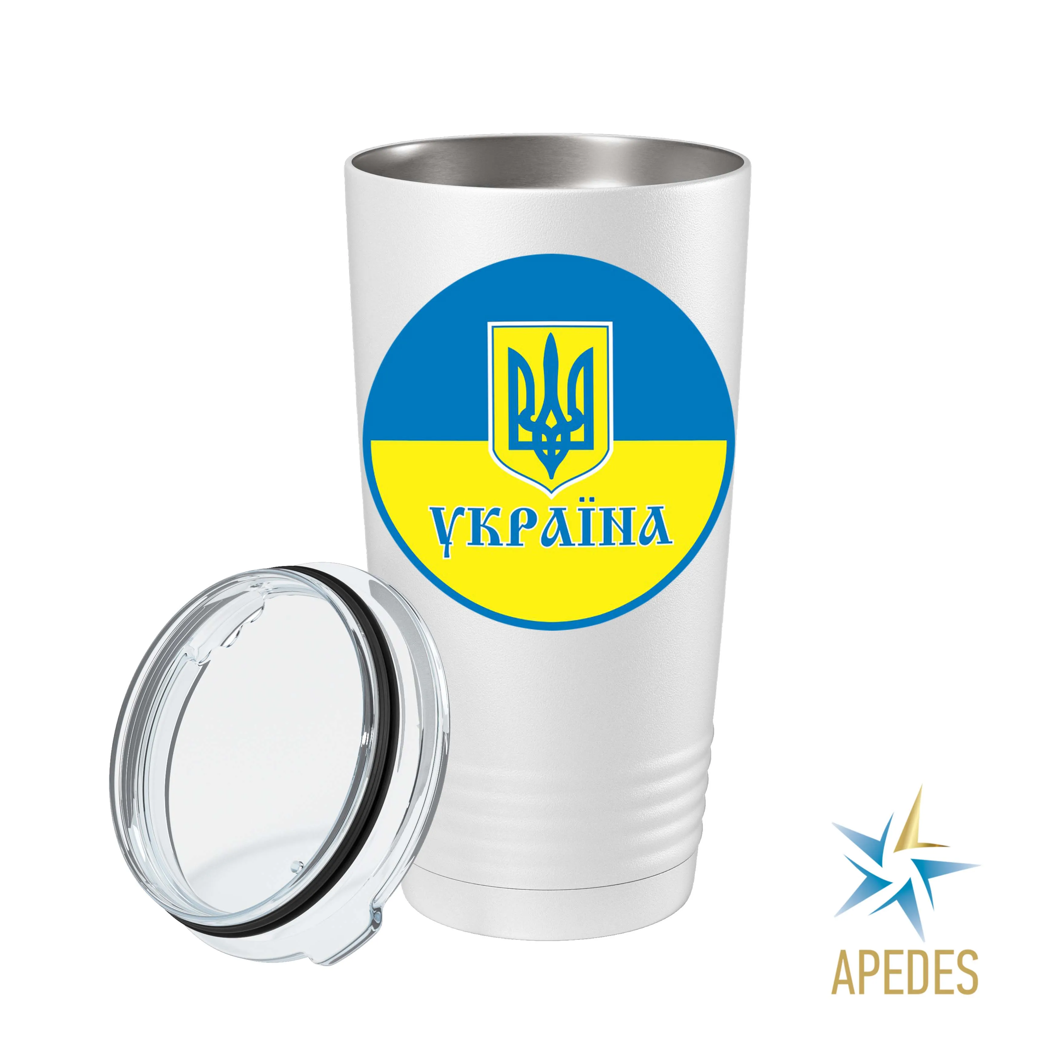 Ukraine Stainless Steel Tumbler 20 OZ