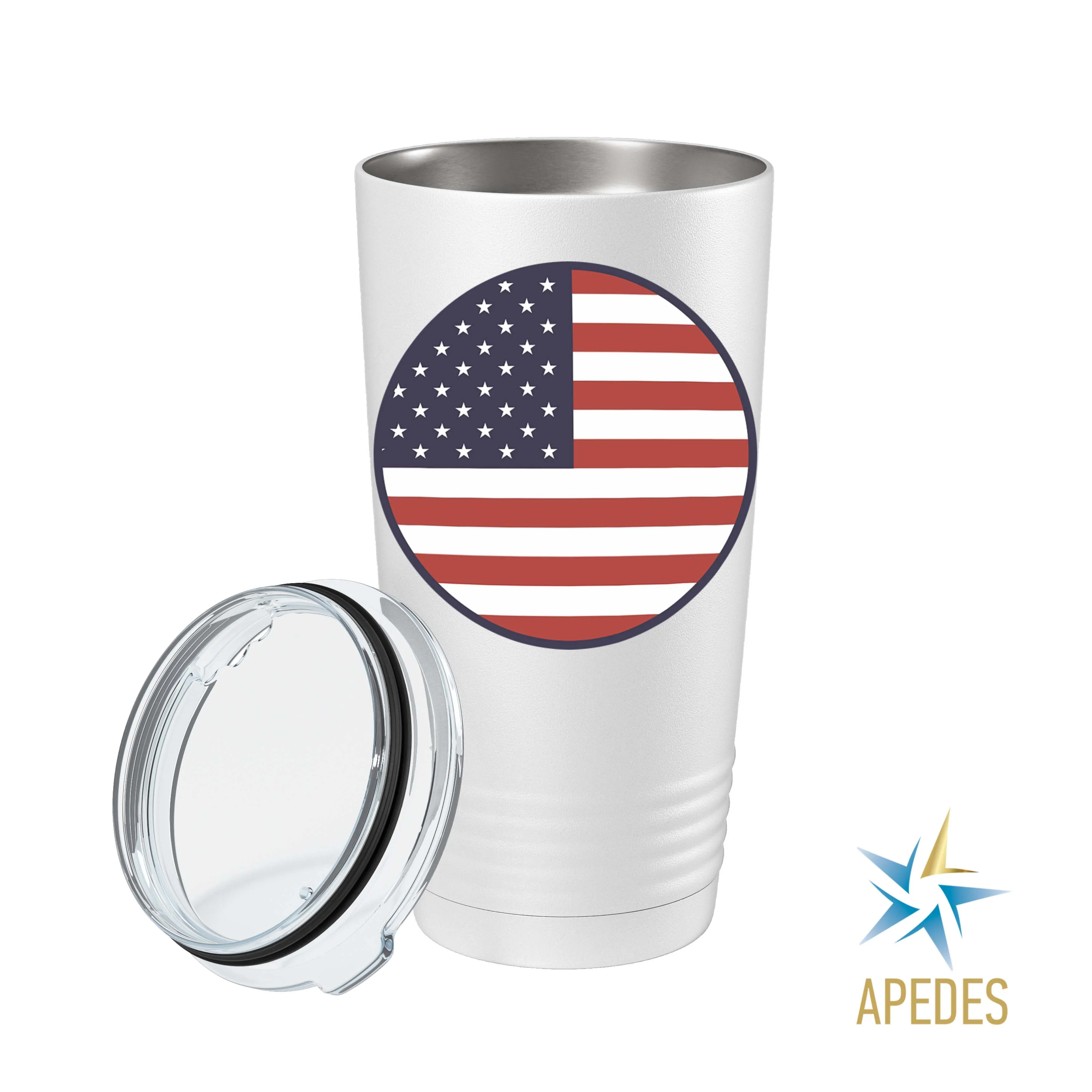 United States of America USA Flag Stainless Steel Tumbler 20 OZ