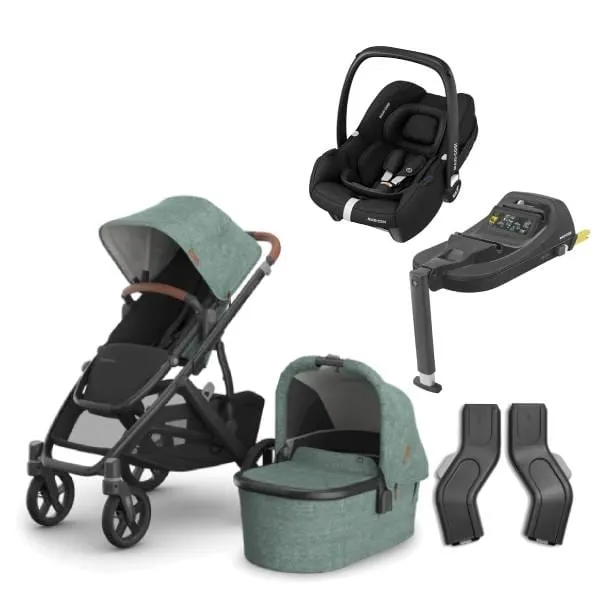 UPPAbaby Vista V3 Pushchair with Cabriofix & Base - Gwen
