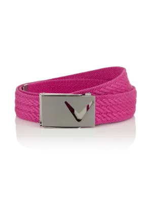 Womens Cutout Web Belt